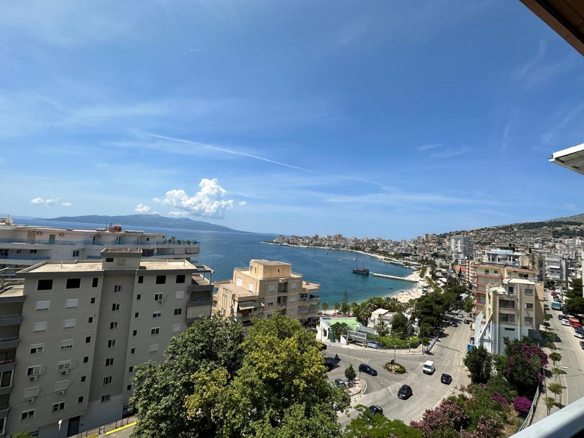 Luxury Penthouse B&E Apartment Sarande Bagian luar foto
