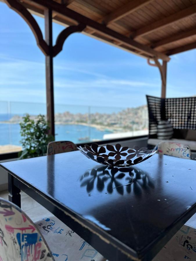 Luxury Penthouse B&E Apartment Sarande Bagian luar foto